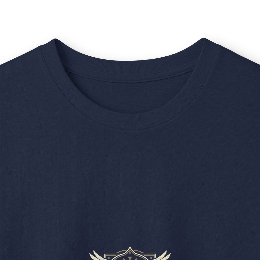 Built For More Long Sleeve Tee — Eagle Shield Graphic