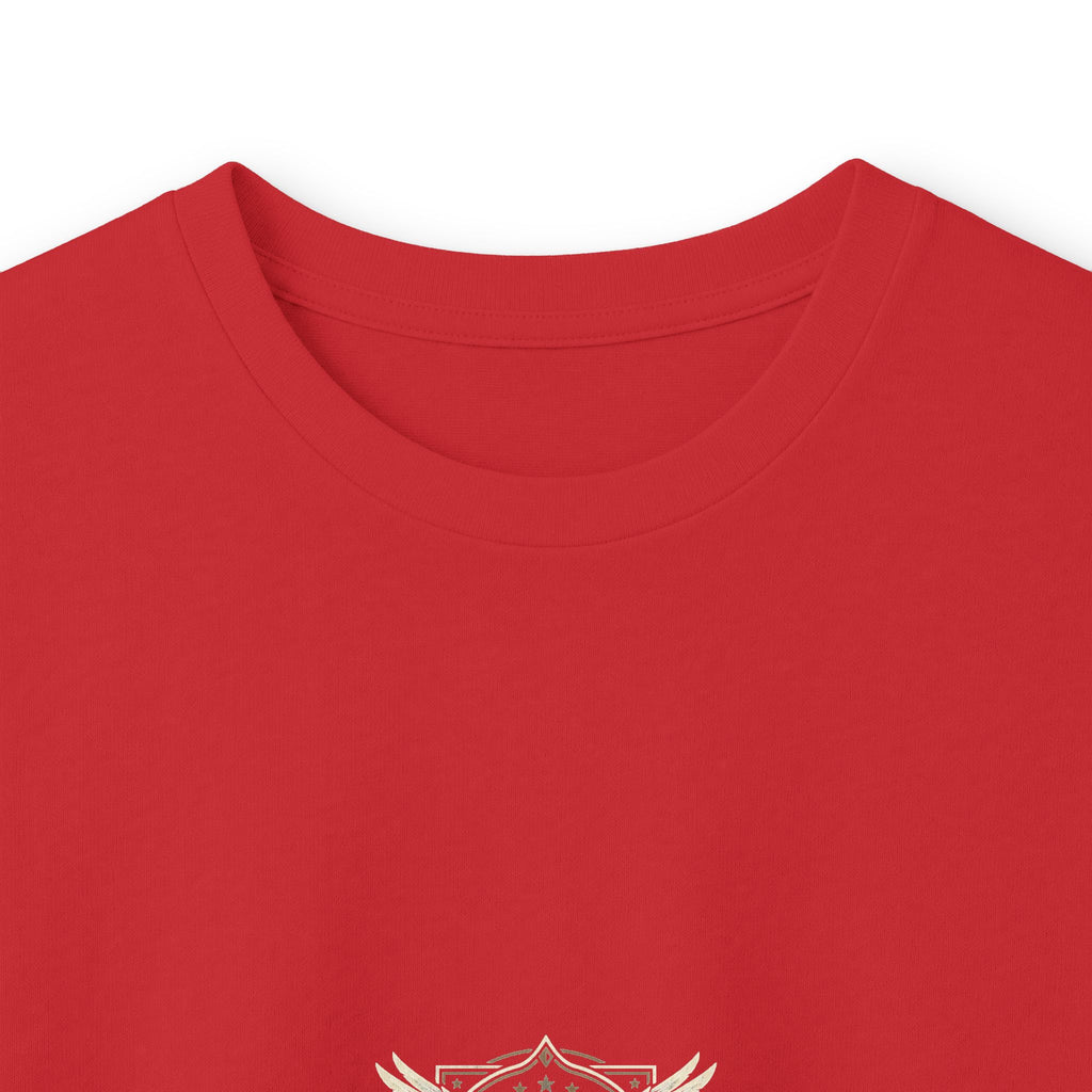 Built For More Long Sleeve Tee — Eagle Shield Graphic